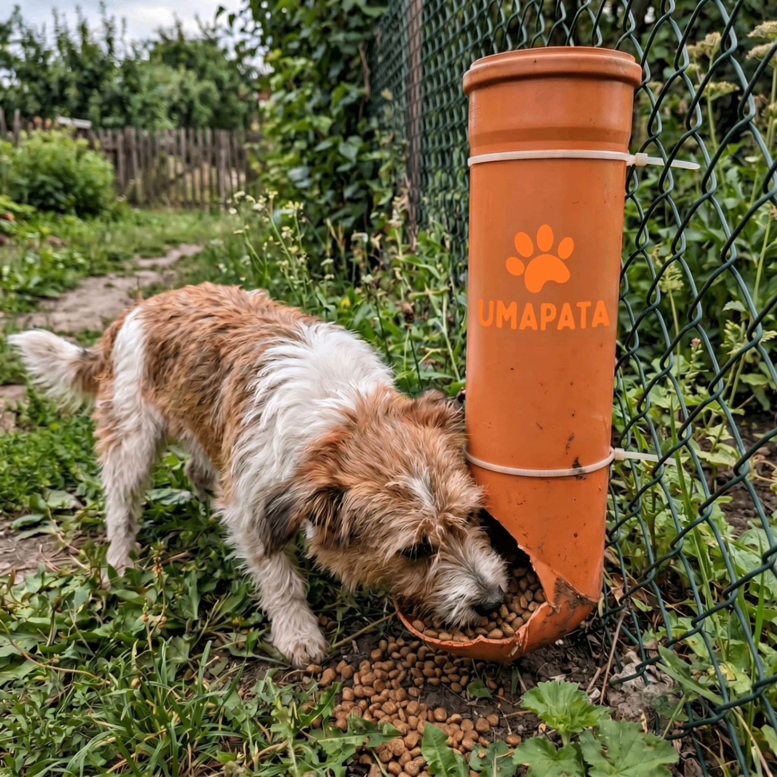 Alimentação de cachorros abandonados